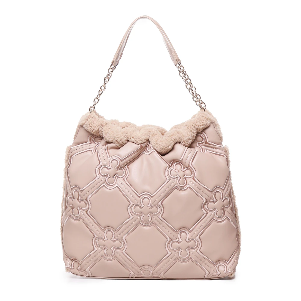 V73 Gewatteerde Nude Shopper Pink Dames
