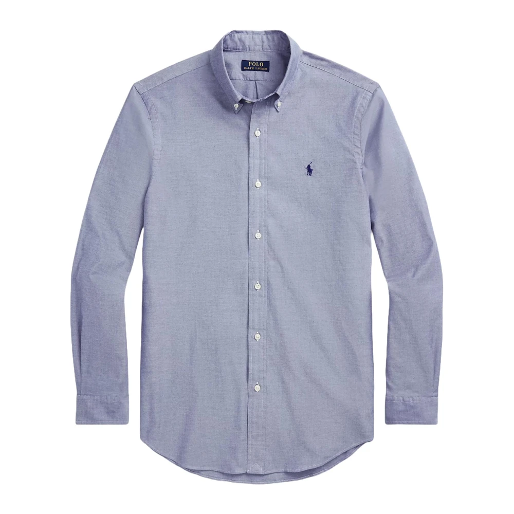 Ralph Lauren Blå Button-Down Skjorta Blue, Herr