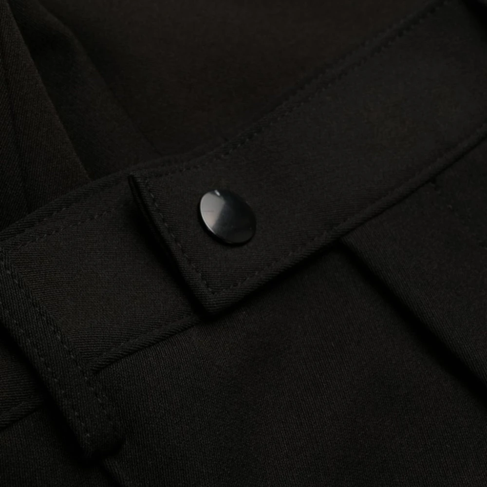 Prada Slimme Broek met zijzakken Black Heren