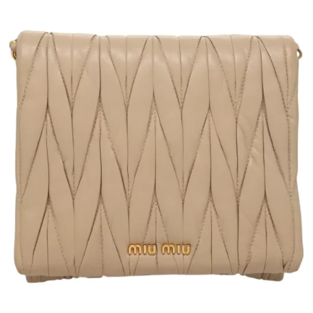 Pre-owned > Pre-owned Bags > Pre-owned Cross Body Bags - - Miu Miu Pre-owned - Modalova