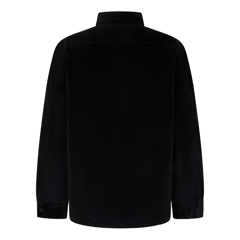 Lacoste Zwarte Shirt met Krokodil Badge Black Heren