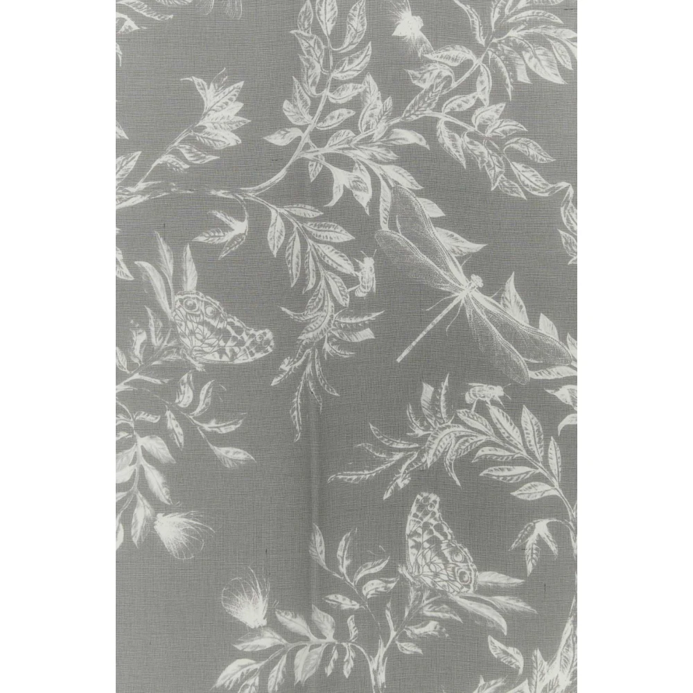 alexander mcqueen Zijden Bedrukte Foulard Sjaal Black Dames