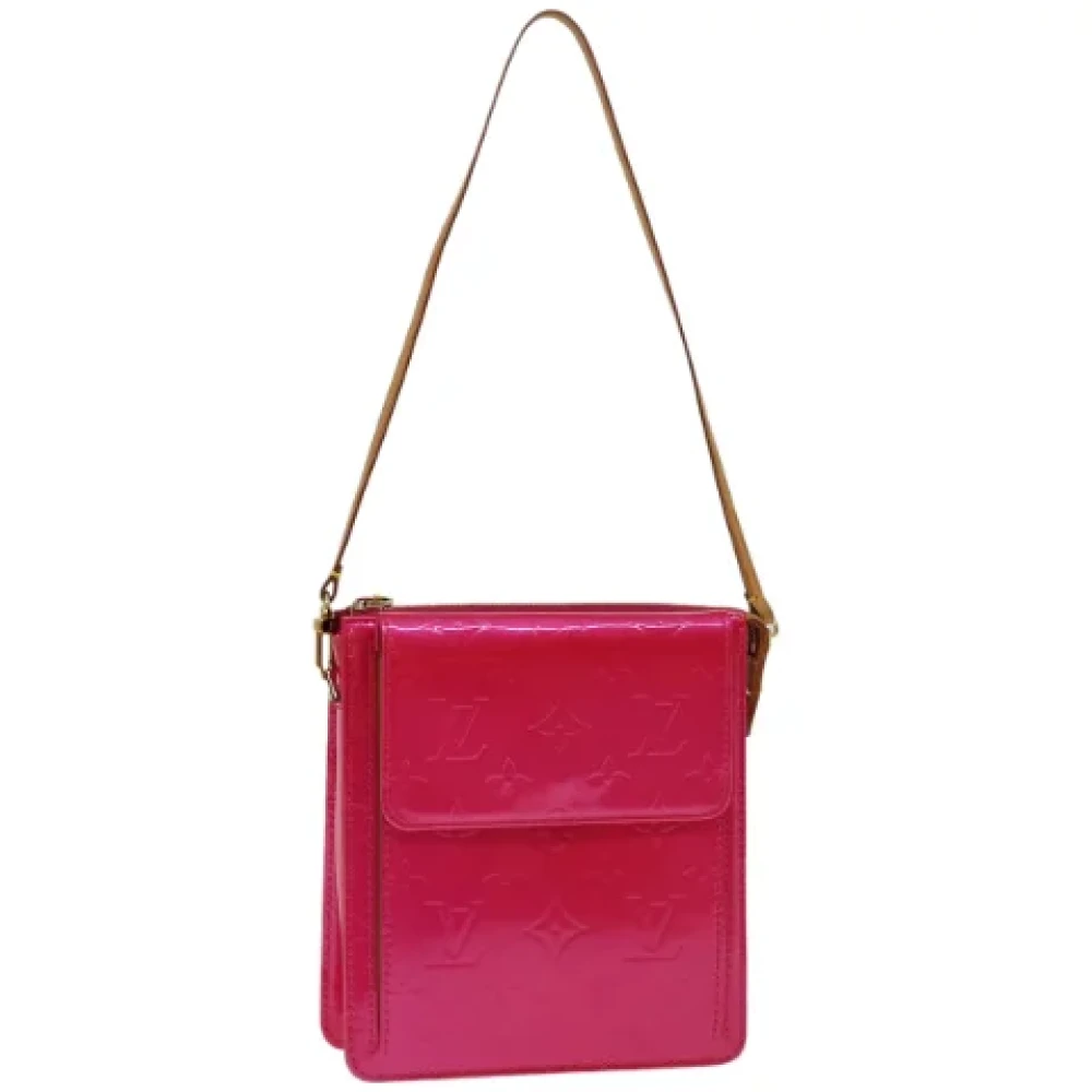 Louis Vuitton Vintage Pre-owned Leather pouches Red Heren