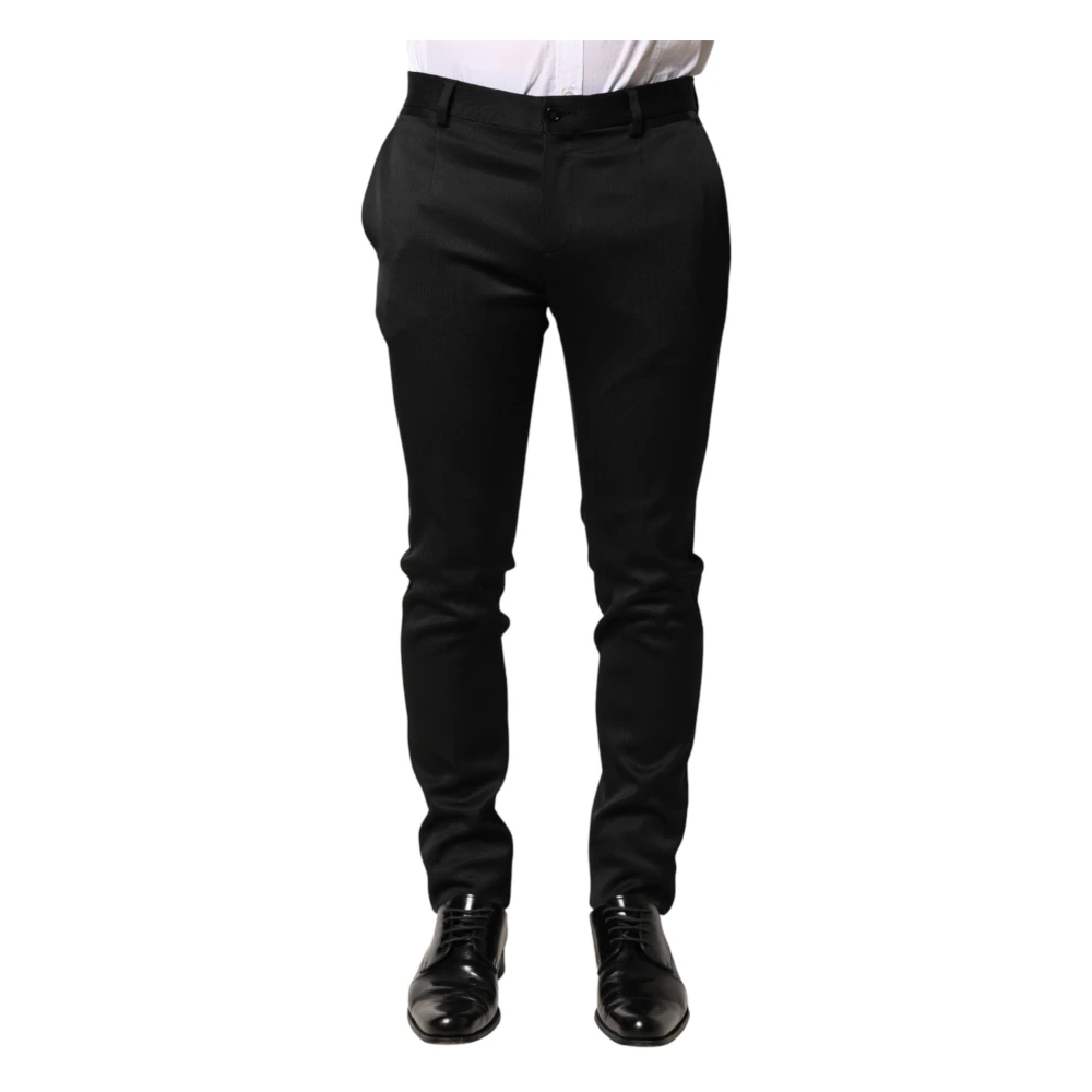 Dolce & Gabbana Men's Black Dress Pants