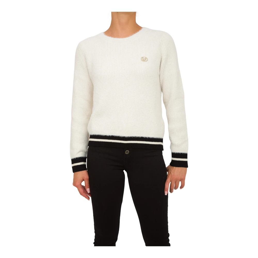 Liu Jo Vrouw Wit Maglia Chiusa M/L