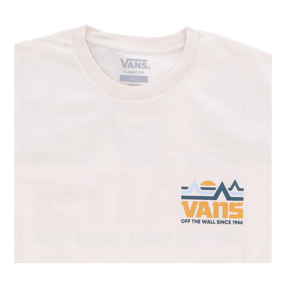 Vans Antiek Wit Heren T-shirt Korte Mouw Pink Heren