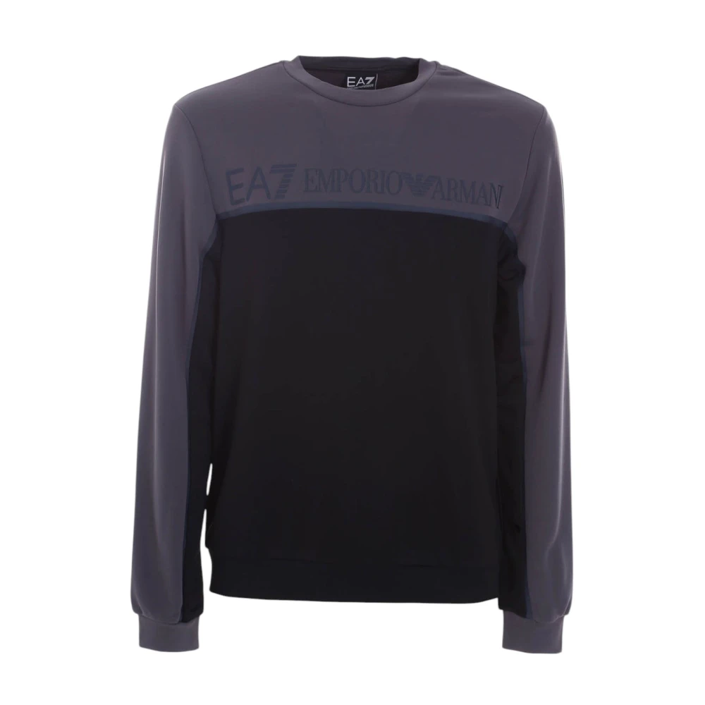 Emporio Armani Men's Gray Felpa - Sweatshirts - 2XL - Sweatshirts & Hoodies