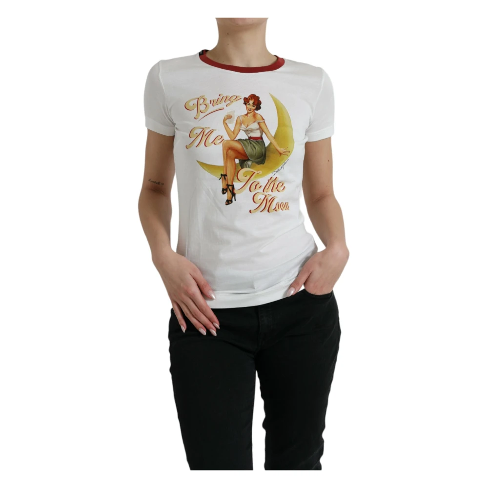 Dolce & Gabbana T-Shirts White Dames