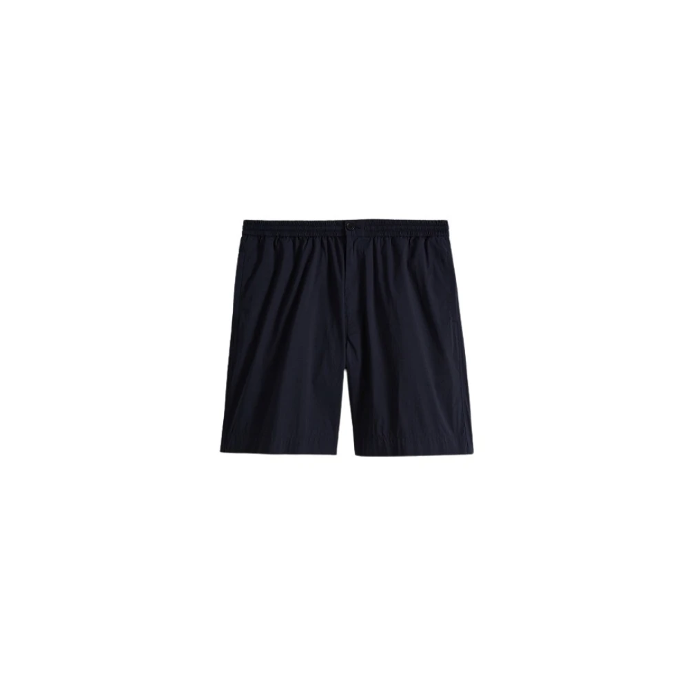 Aspesi Navy Bermuda Shorts Blue Heren