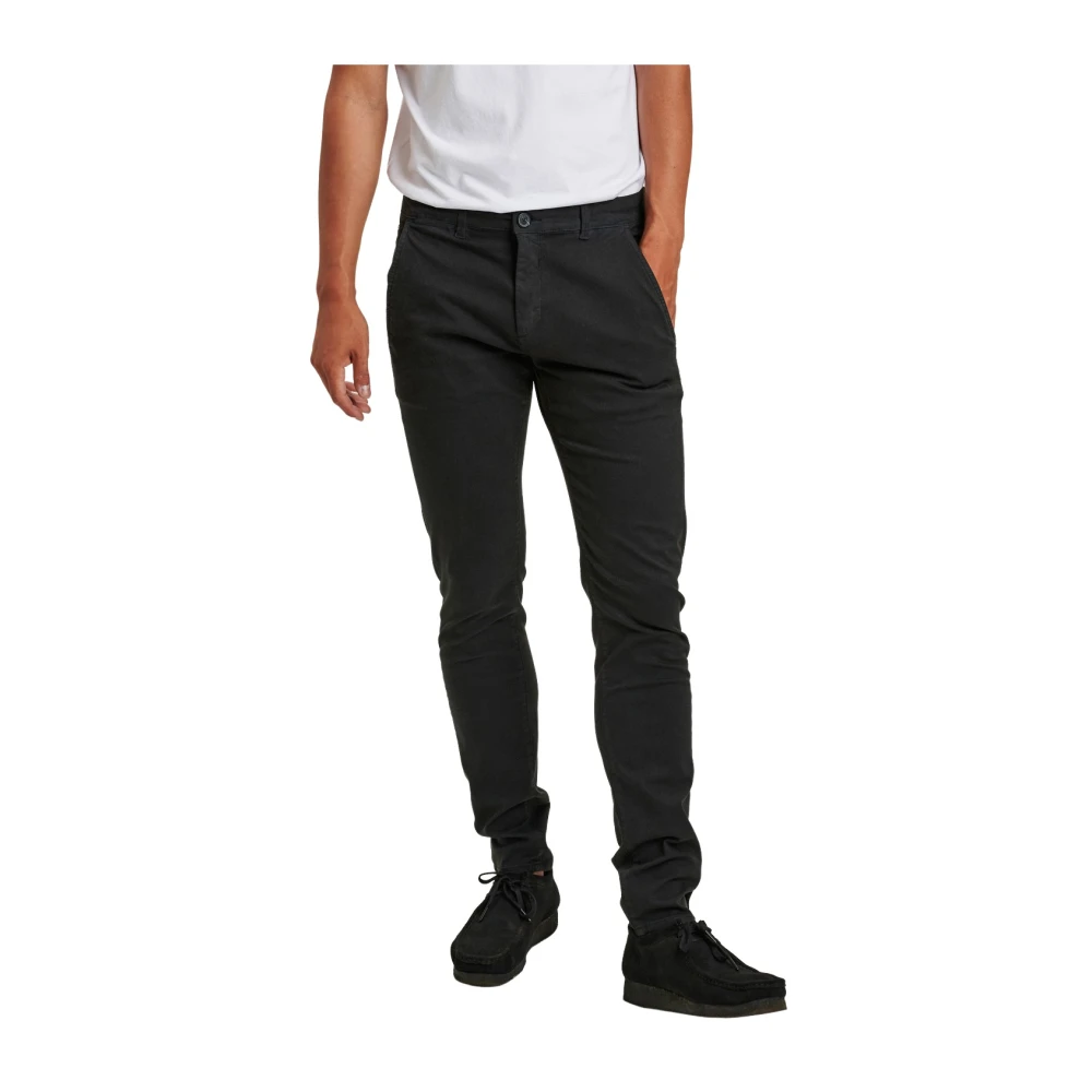 Gabba Chinos Black Heren