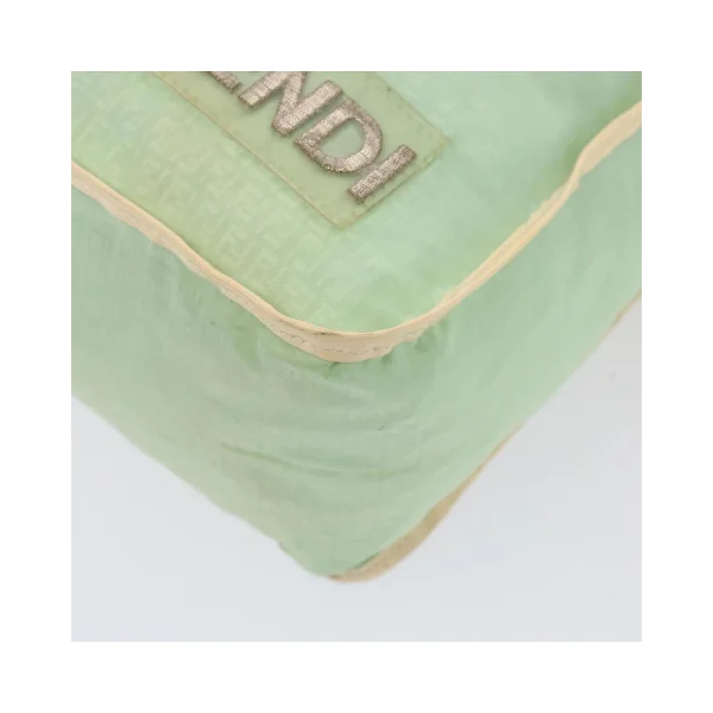 Fendi Vintage Pre-owned Nylon fendi-bags Green Dames
