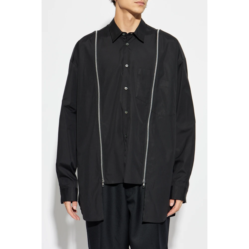 Comme des Garçons Katoenen overhemd Black Unisex