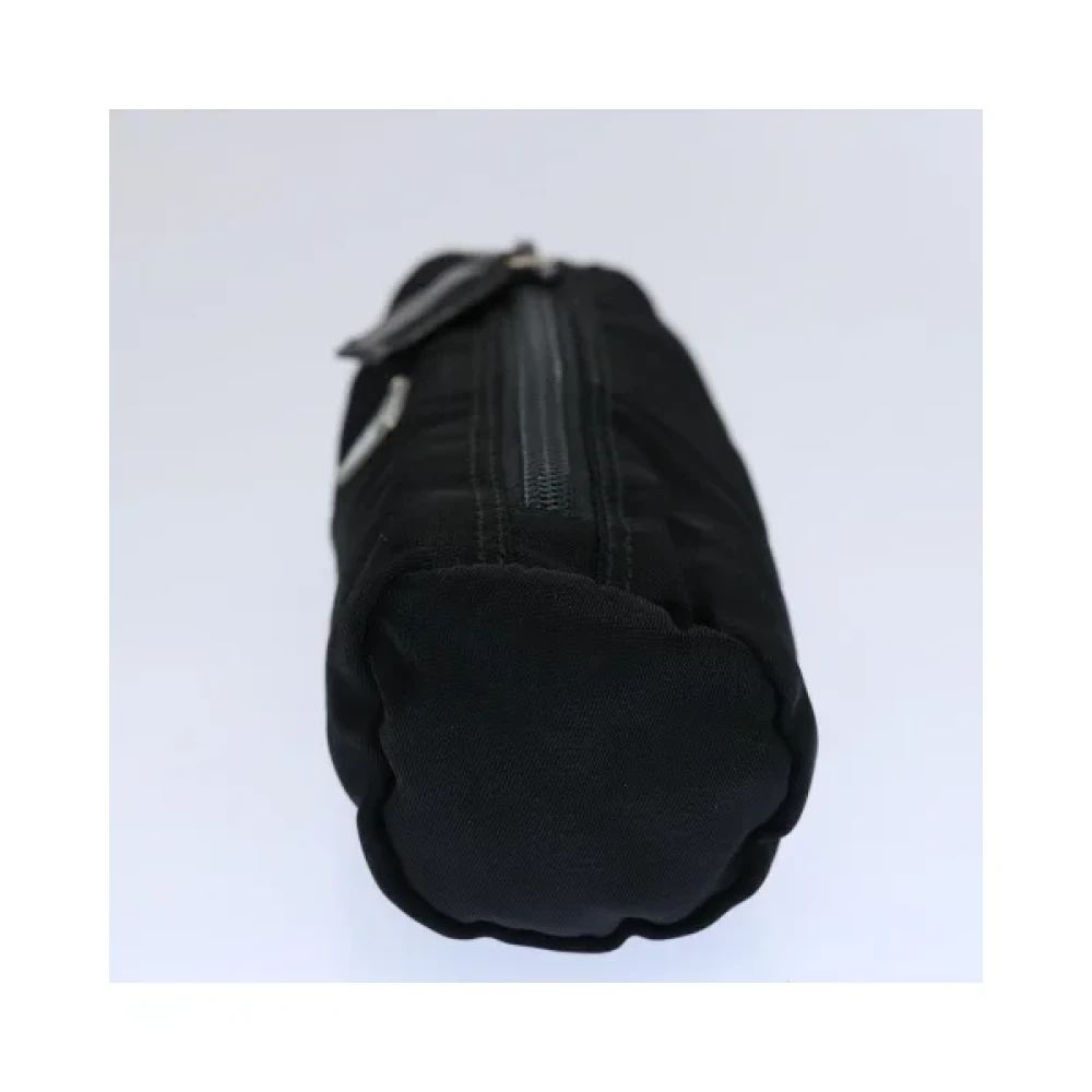 Prada Vintage Pre-owned Nylon prada-bags Black Dames