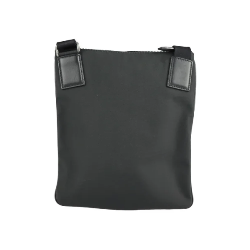Salvatore Ferragamo Pre-owned Fabric shoulder-bags Black Heren
