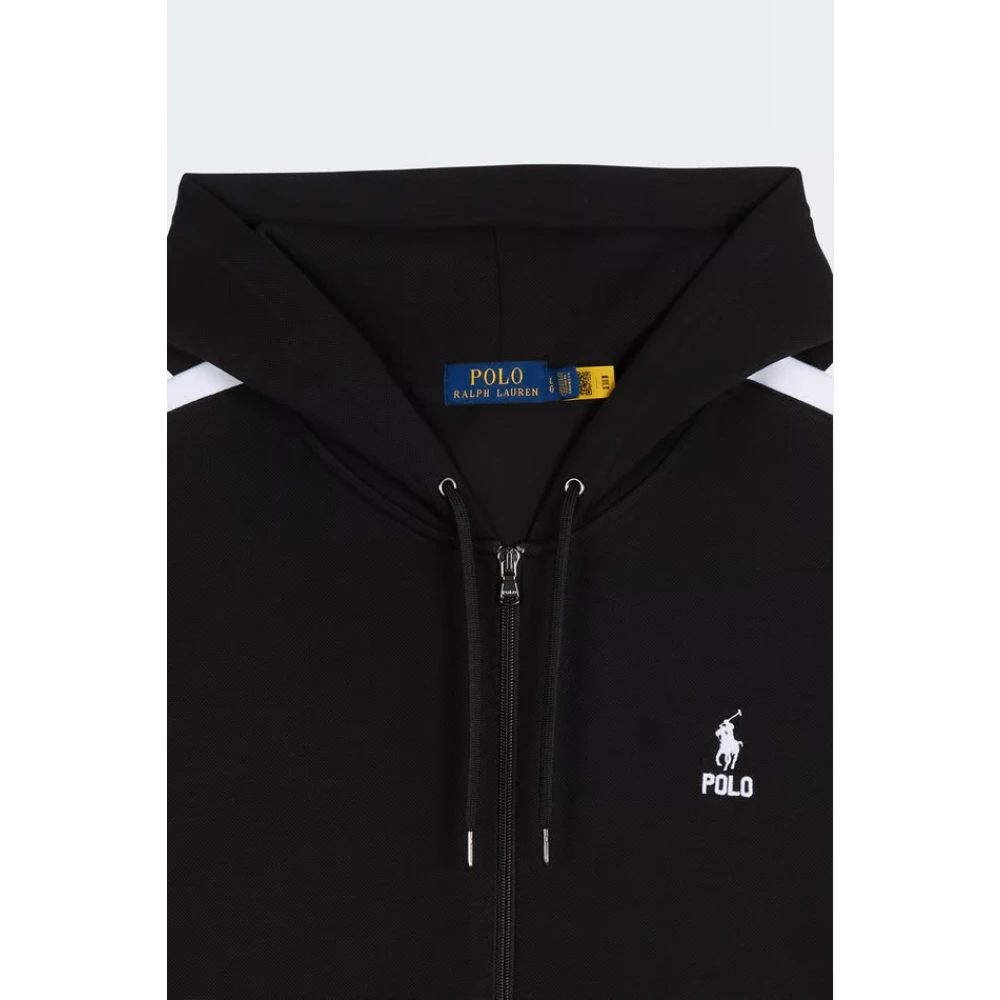 Polo Ralph Lauren Zwart Katoen Polyester Regular Fit Jas Black Heren