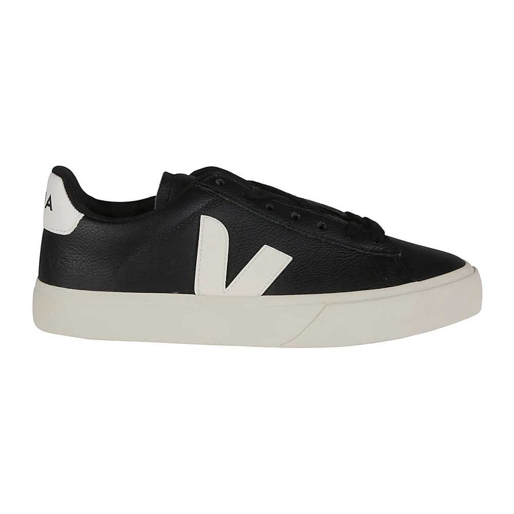 Veja Campo Leather Heren Schoenen Zwart