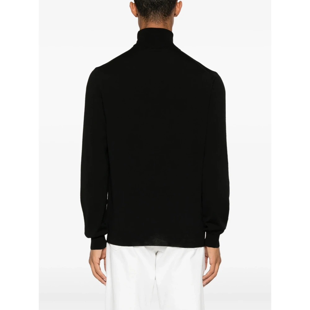 Zanone Stijlvolle Herentrui Black Heren