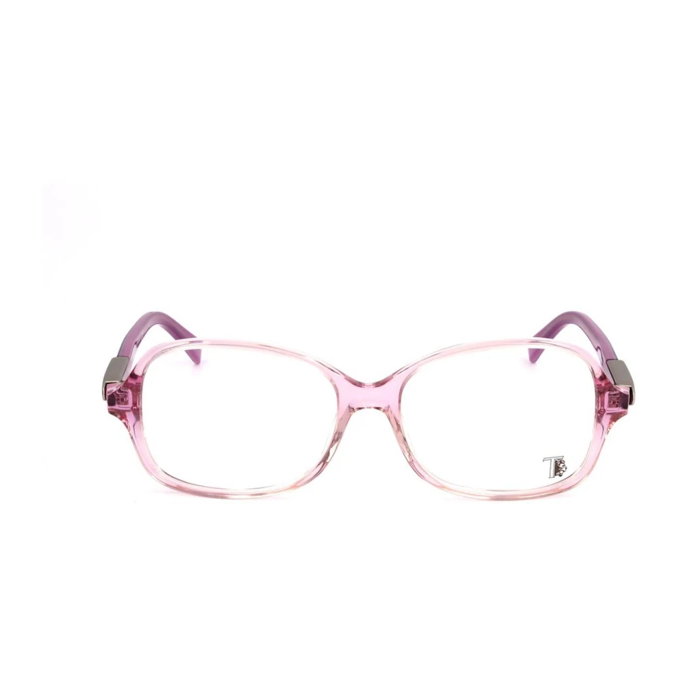 TOD'S Multicolor Acetaat Frames met Roze Wijzerplaat Pink Dames