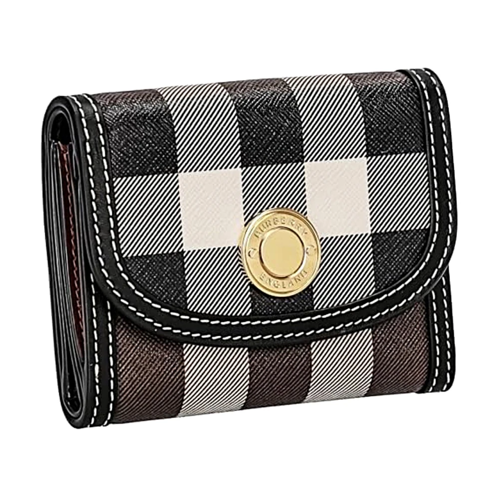 Burberry Stijlvolle Kaarthouder Portemonnee Black Dames