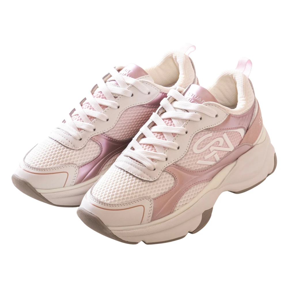 Stuart Weitzman Trainer Dames Schoenen Roze