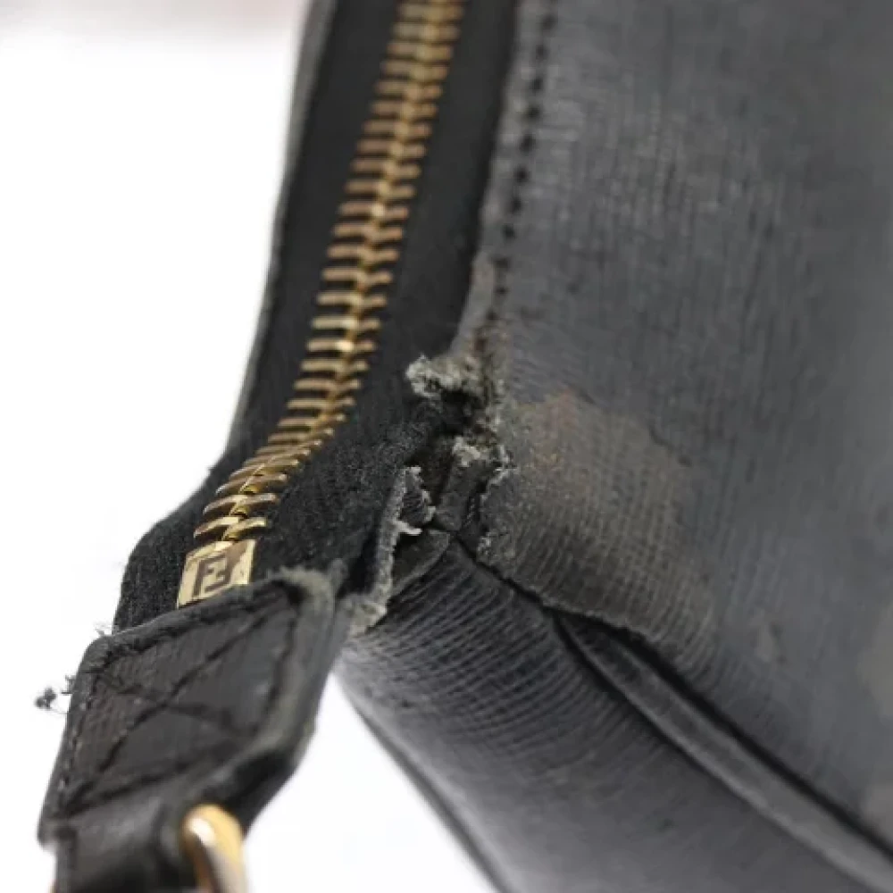 Fendi Vintage Pre-owned Leather fendi-bags Blue Dames