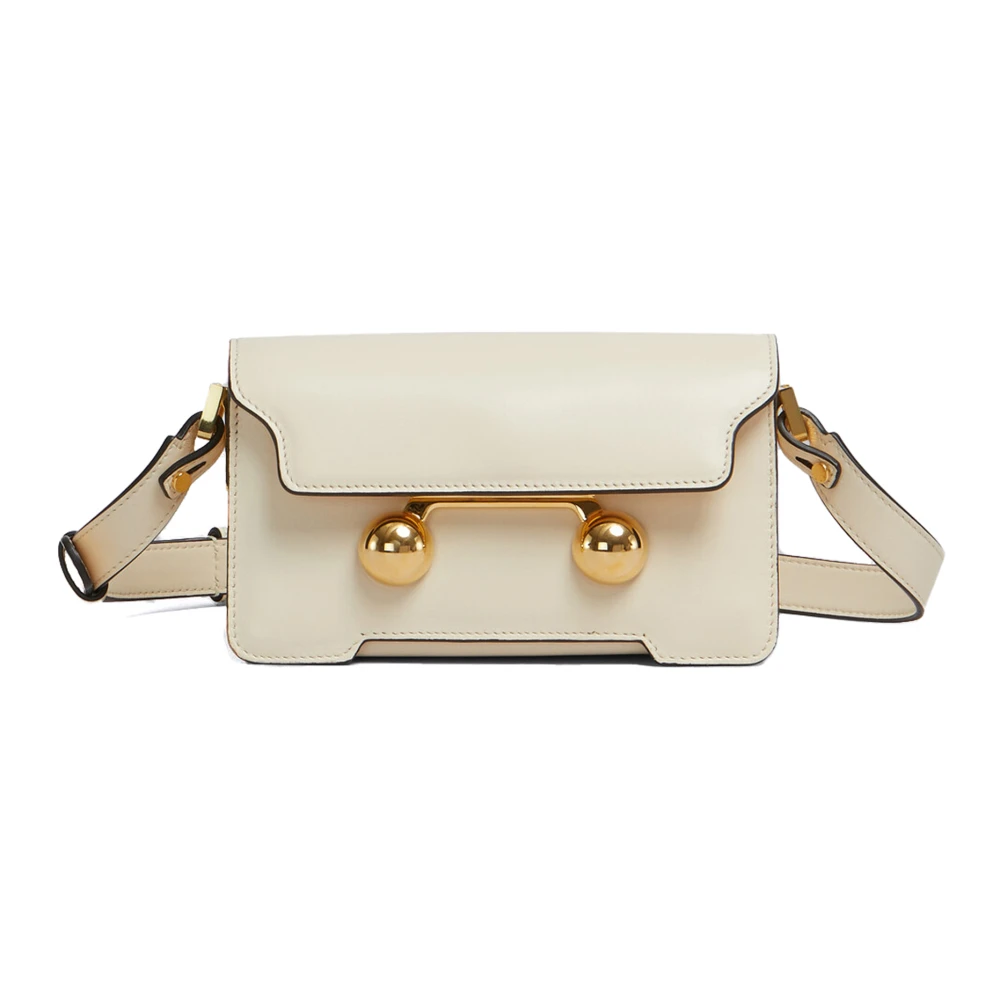 Marni Rechthoekige Schoudertas Trunkaroo Beige Dames