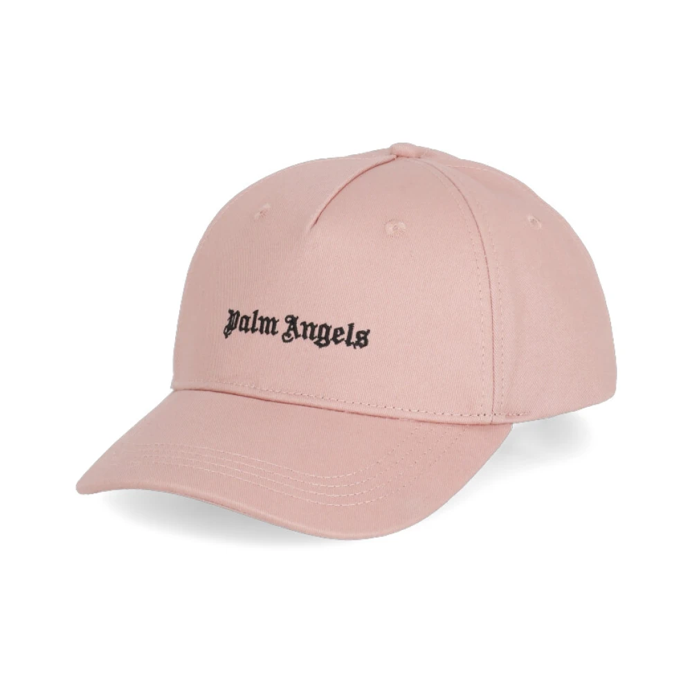 Palm Angels Roze Kinderen Katoenen Baseballpet Pink Dames