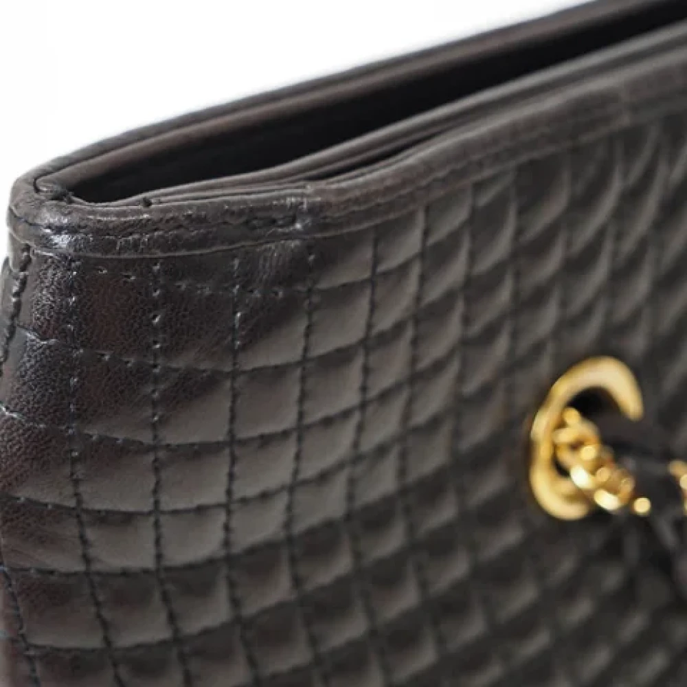 Bally Pre-owned Leather shoulder-bags Black Dames
