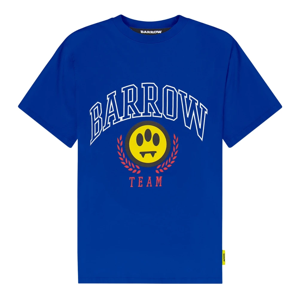 Barrow Vintage Katoenen Jersey T-Shirt Blue Unisex