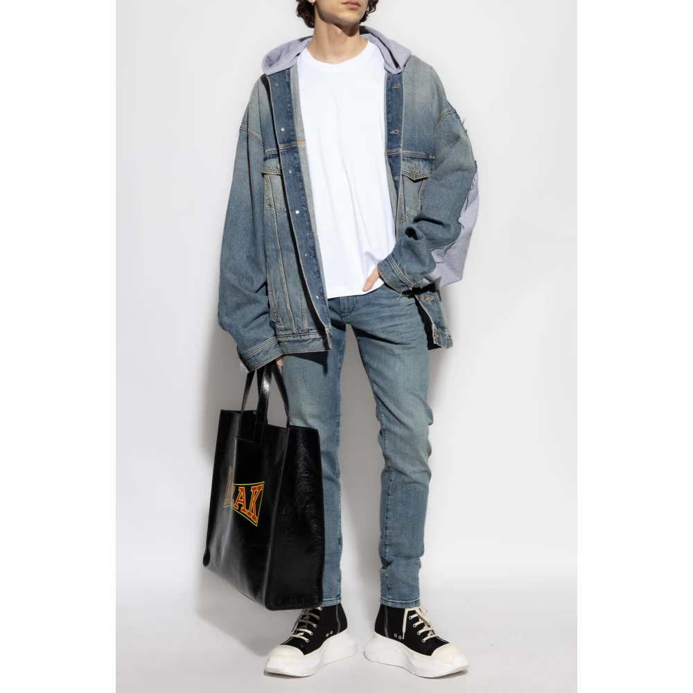 Diesel T-shirt T-Madjust-R2 White Heren