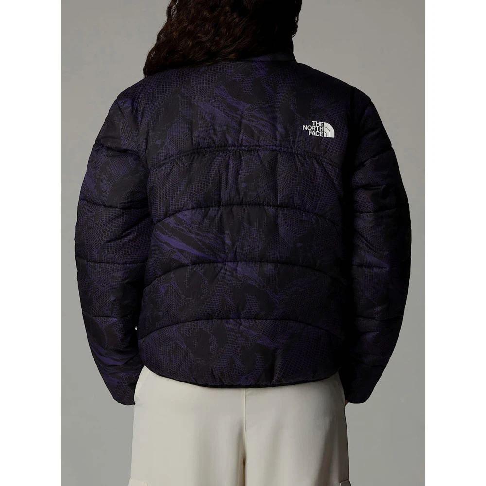 The North Face Paarse Synthetische 2000 Jas voor Vrouwen Black Dames