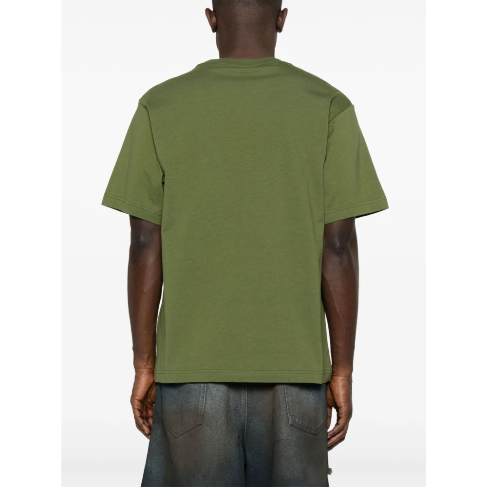 Kenzo Khaki T-shirt en Polo Combo Green Heren