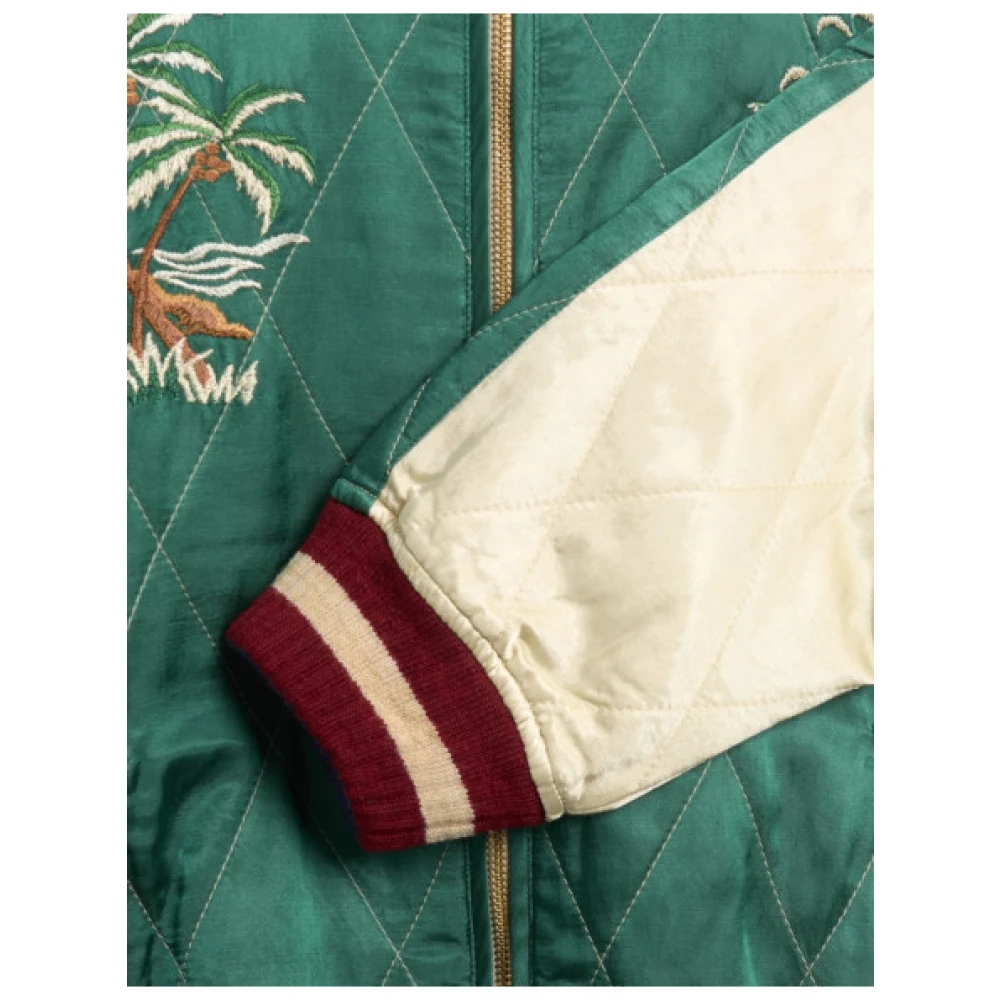 Polo Ralph Lauren Polynesisch Souvenir Bomberjack Green Heren
