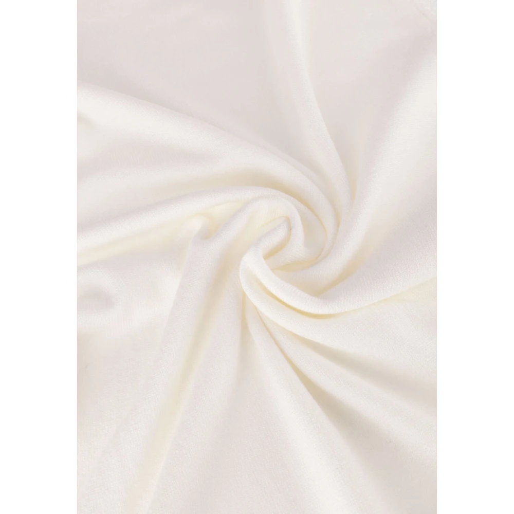 Minus Roll Neck Gebroken Witte Top White Dames