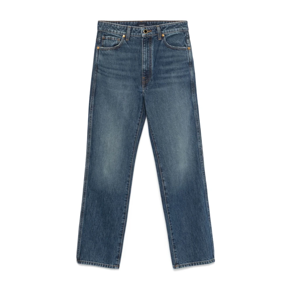 Khaite Heldere Blauwe Denim Jeans Blue Dames