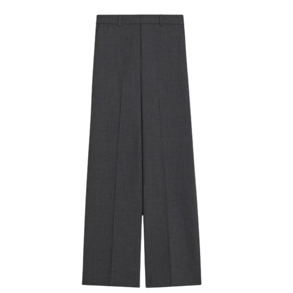 Theory Wollen Broek in Duif Grijs Gray Dames