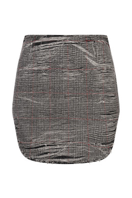 jupe-en-coton-gris