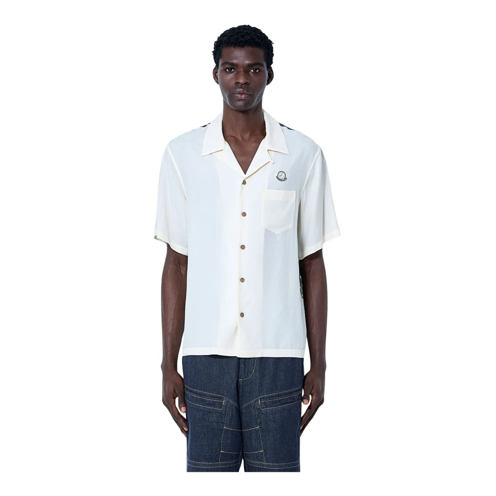Shirts > Short Sleeve Shirts - - Moncler - Modalova