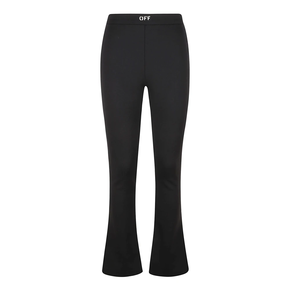 Off White Delade leggings för en snygg look Black, Dam