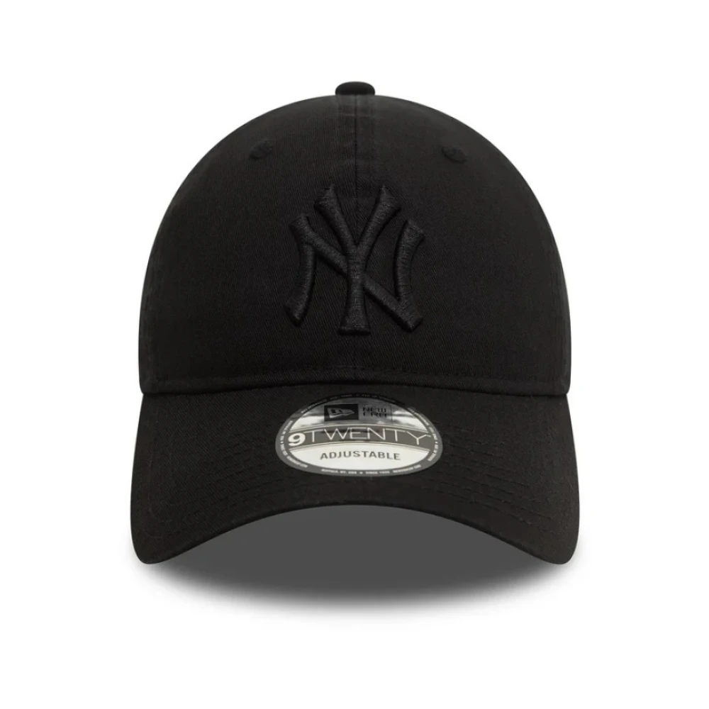 new era Vintage Gewassen Yankees Logo Pet Black Heren