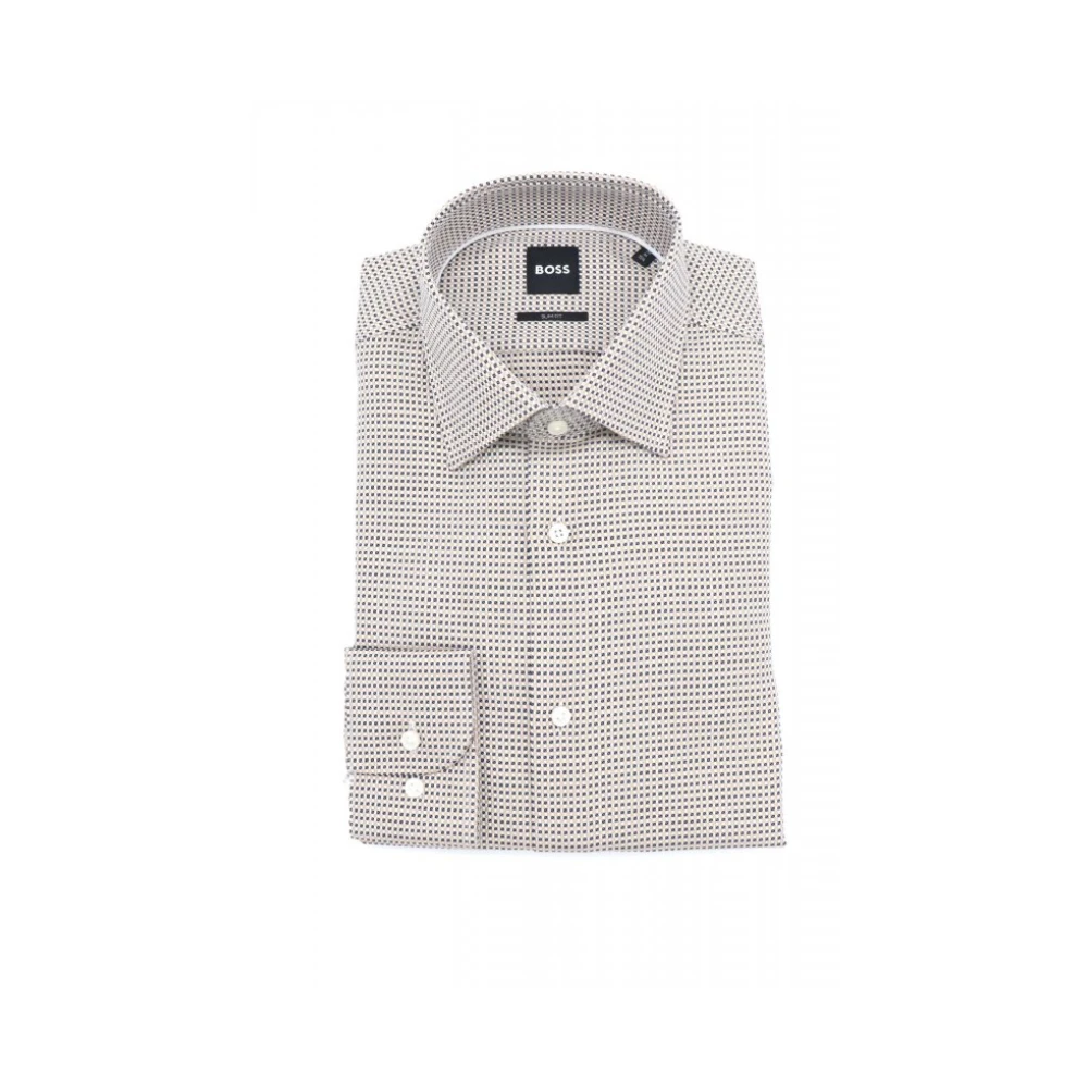 Hugo Homme Beige - Formal Shirt - Chemises - Taille: 4XL