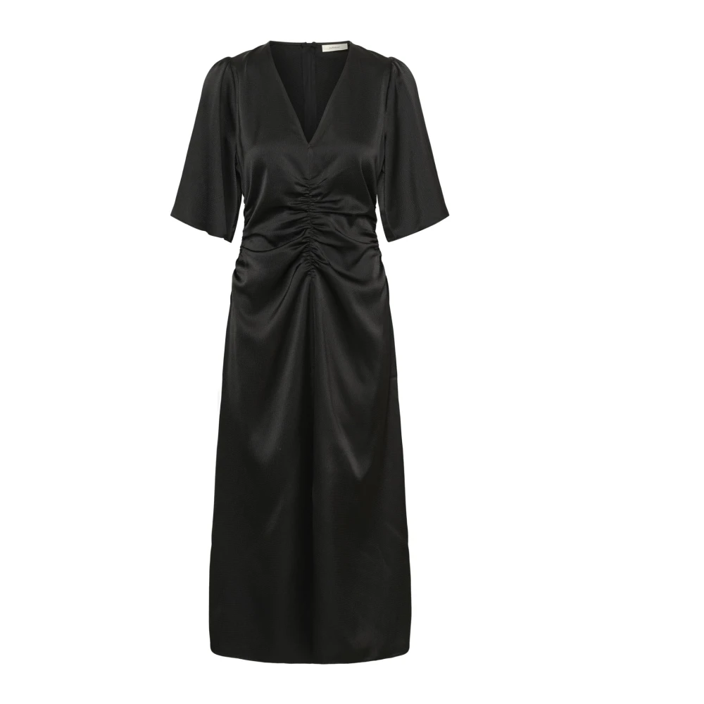 Inwear Black Midi Dresses - Female - Midi Dresses - S - Dresses