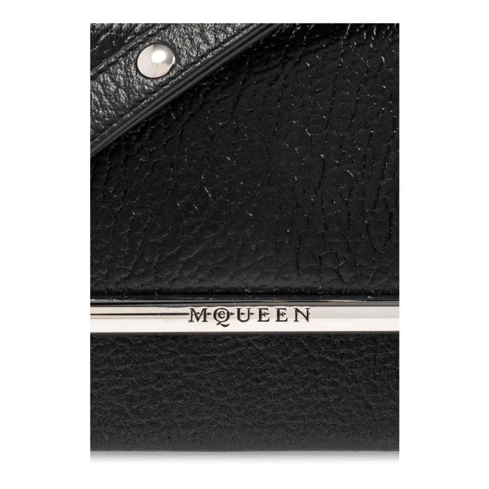 alexander mcqueen Clutch T-Bar Black Dames