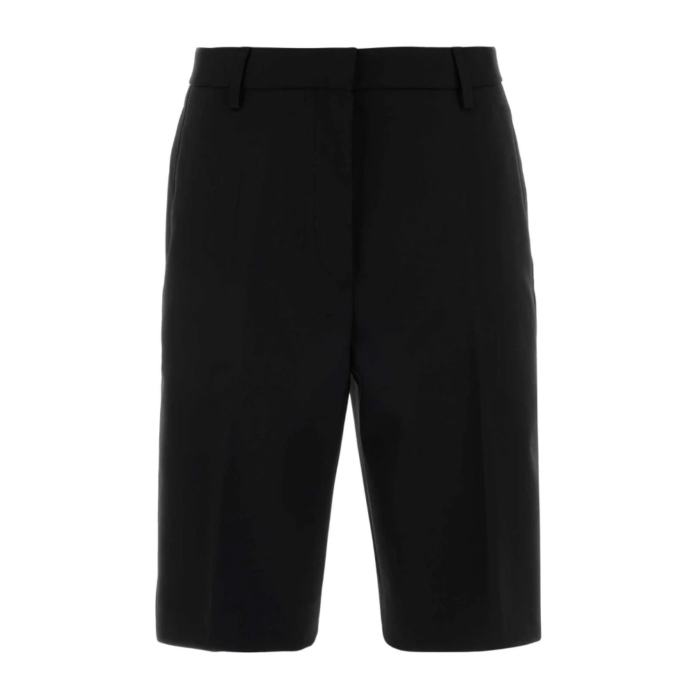 Dries Van Noten Women's Black Pilar Bermuda Shorts - Casual Shorts - S - Shorts