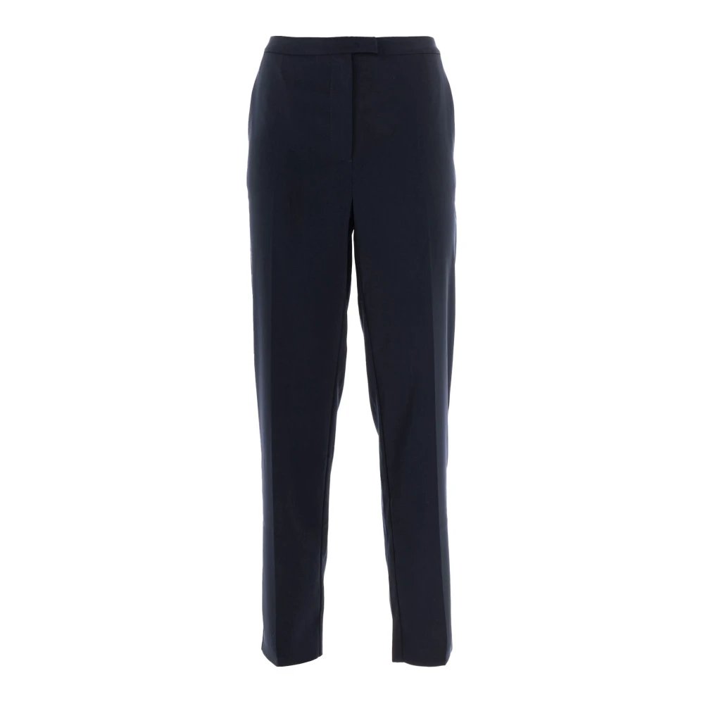 PATRIZIA PEPE Elegante Skinny Blauwe Broek Dames Outlet Blue Dames