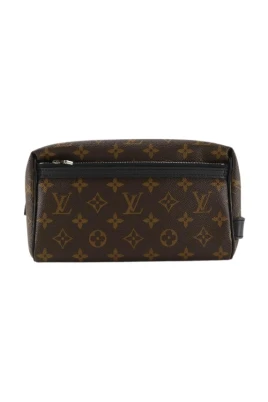 Pre-owned Trousse Toilette Monogram Macassar Pouch