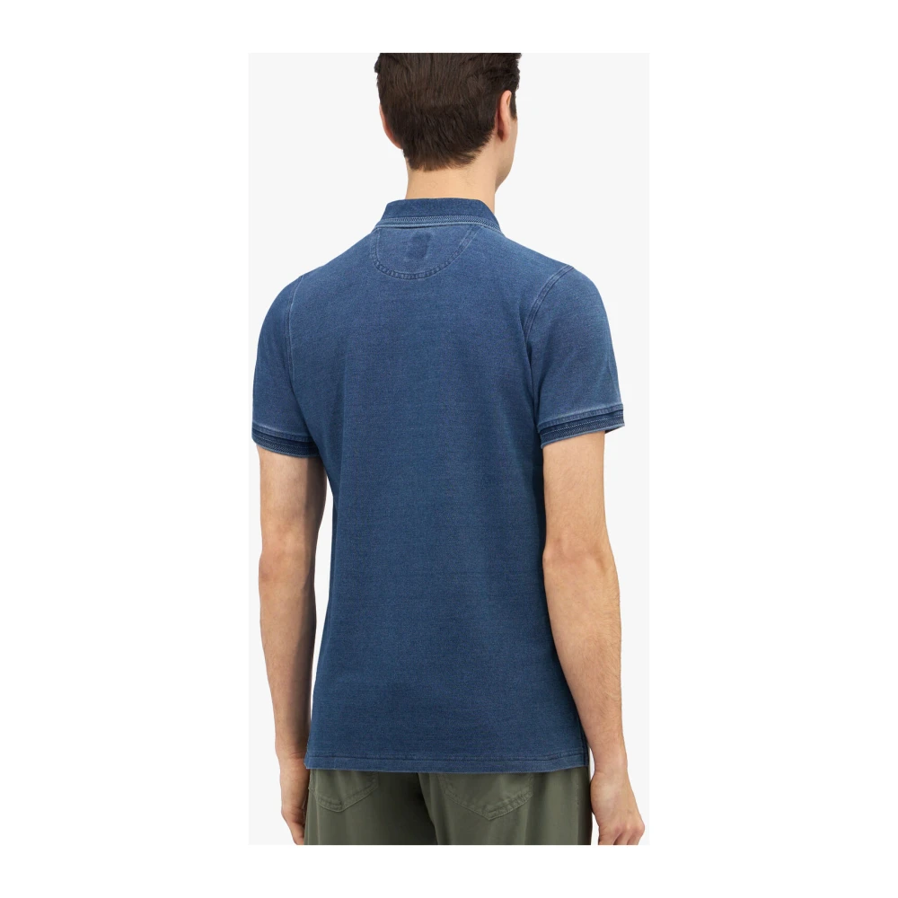 Brooks Brothers Indigo Wash Slim Fit Polo Blue Heren