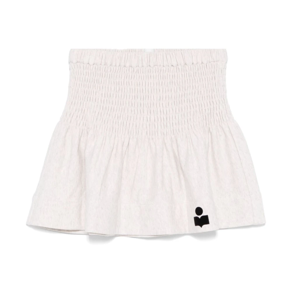 Marant Étoile Women's Beige Skirt Aw25 Comfort Style