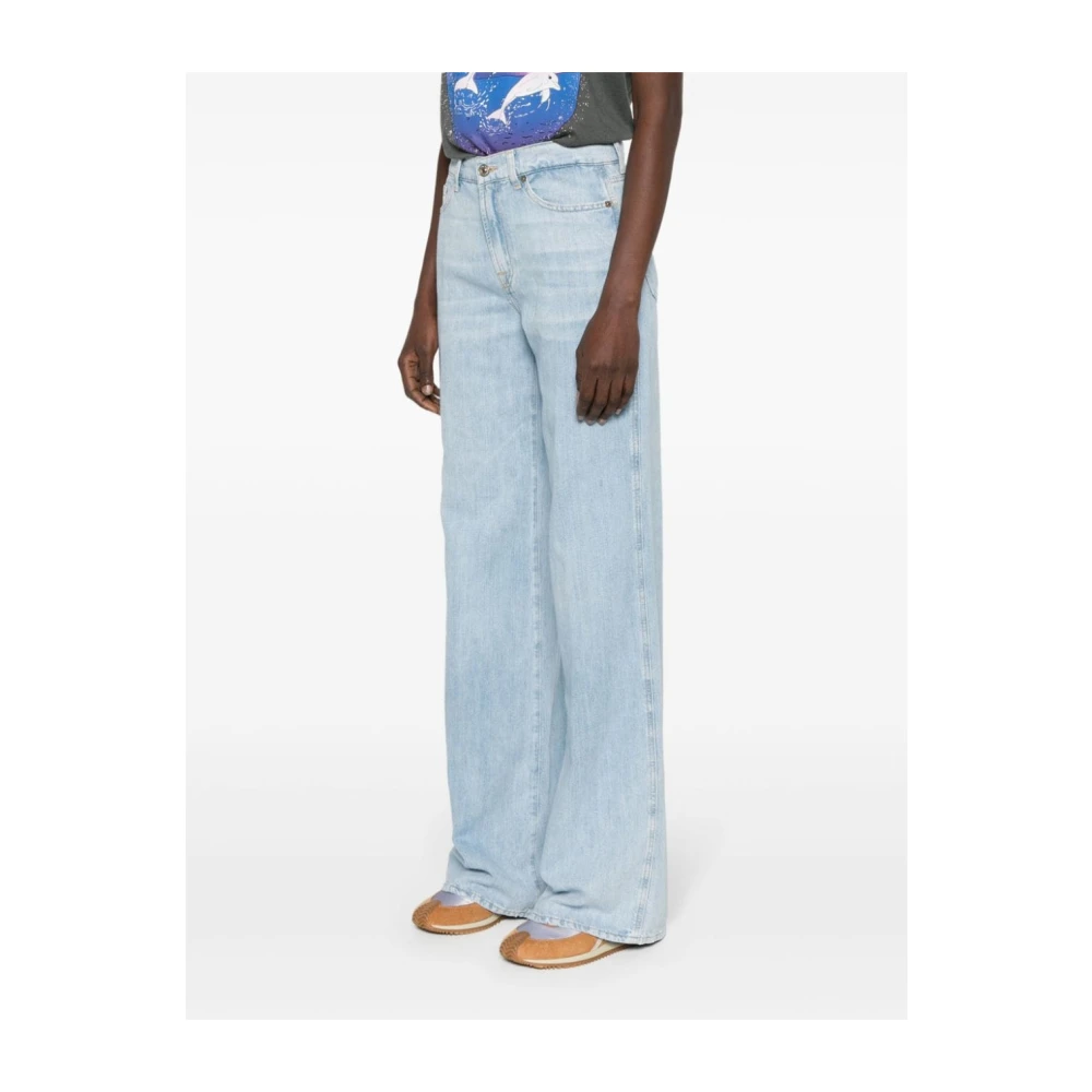 7 For All Mankind Jeans Blue Dames