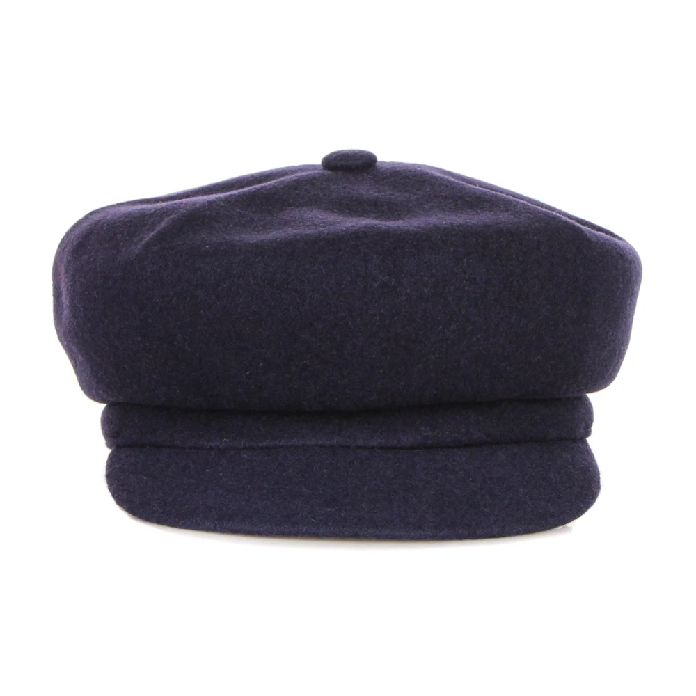 Kangol Wol Spitfire Navy Flat Cap Hoed Blue Heren
